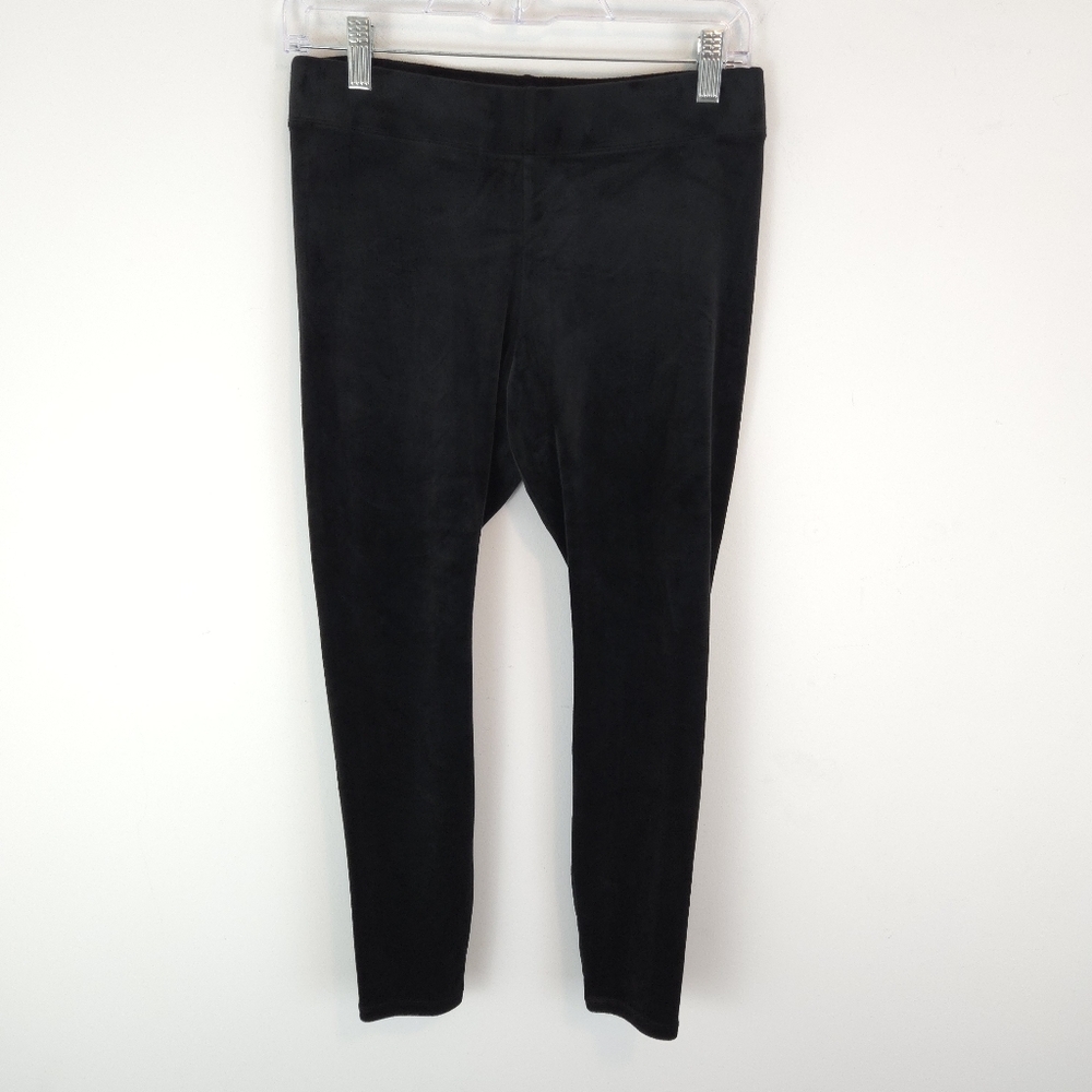J. Jill Pure Jill Women's Black Velvet Leggings